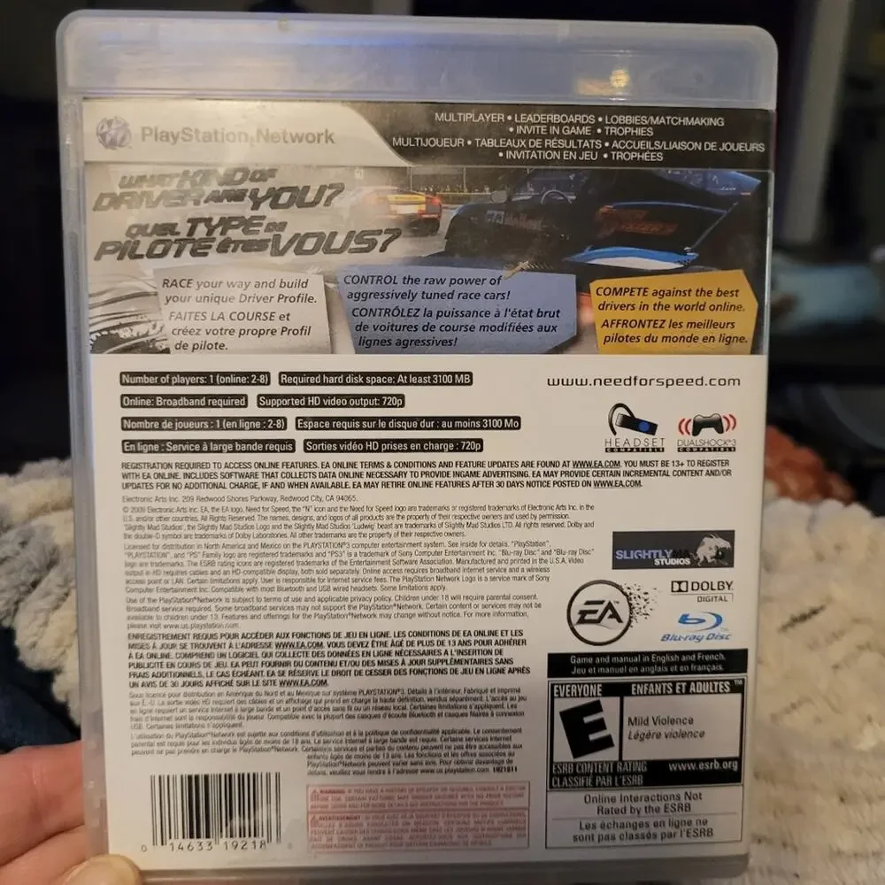 Sony Playstation 3 Need For Speed Shift PS3 Tested
